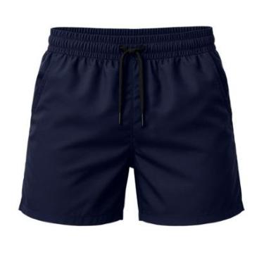Imagem de Short Tactel Leve Moda Praia Liso Bermuda Masculina Confortável-Masculino