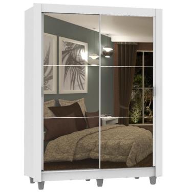 Imagem de Guarda Roupa 2 Portas Correr 2 Espelhos Dallas Plus Madesa