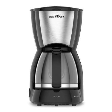 Imagem de Cafeteira Britania Bcf32A Inox Com Jarra De Vidro 127V