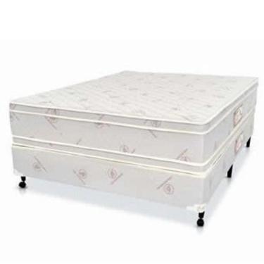 Imagem de Cama Box + Colchão Castor Casal Hotel Collection Fire Retardant Double Face Pocket 138x188x60cm