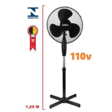 Imagem de Ventilador de Coluna Pedestal de 40cm Silencioso Potente - Sun Rays, 1