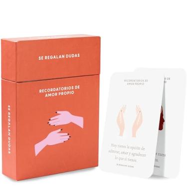 Imagem de Se Regalan Dudas Recordatorios de Amor Propio | Self-Love Card Deck with Over 60 Affirmations | Positive Affirmations and Daily Reflections | Inspiring Gifts | Bring Intention to Every Day