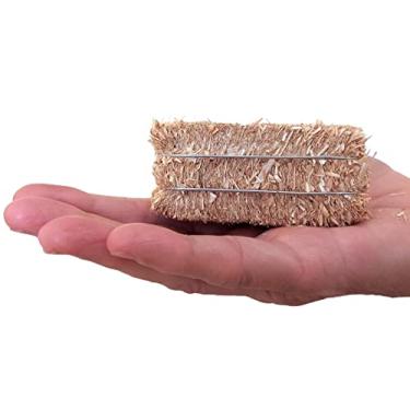 Imagem de Fardos de feno - Mini floral - feno real para artesanato - 5 cm de comprimento - Quantidade de 12#101-0802