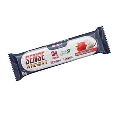 Imagem de Sense Whey Bar Display (12 unid. 45g), Morango com Chantilly