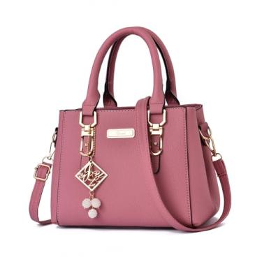 Imagem de Bolsa de Correio Couro Casual com Grande Capacidade Feminina Fashion