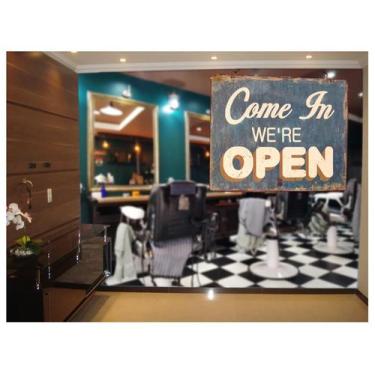 Imagem de Papel De Parede Barbearia Retrô 3D Brb08 - Você Decora