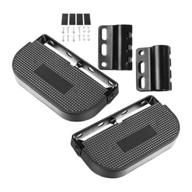 Imagem de Ysyqkn Conjunto de 2 Pedais Dobráveis ​​para Bicicleta Elétrica, Profissionais, Resistentes, Fáceis de Instalar, Apoios para Os Pés Universais para Bicicleta