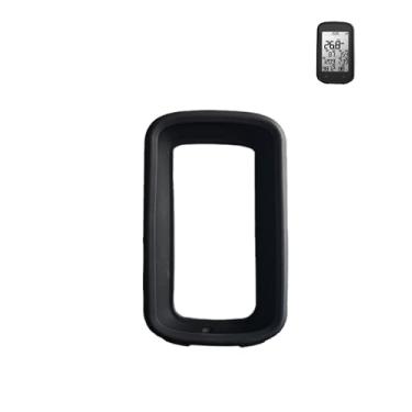 Imagem de Capa para computador de bicicleta iGPSPORT BSC100MAX GPS, capa protetora portátil de silicone macio WUNIAK resistente a arranhões e choque para iGPSPORT BSC100MAX, preta