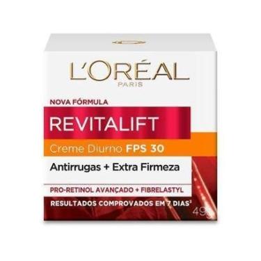 Imagem de Creme Hidratante L'oréal Paris Revitalift Antirrugas Diurno 30 FPS - 49 G-Unissex