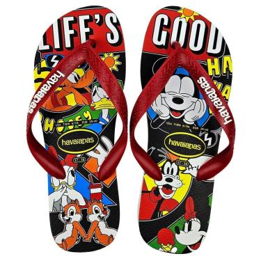 Imagem de Chinelo Havaianas Top Disney Classics Mickey Branco Conforto-Unissex
