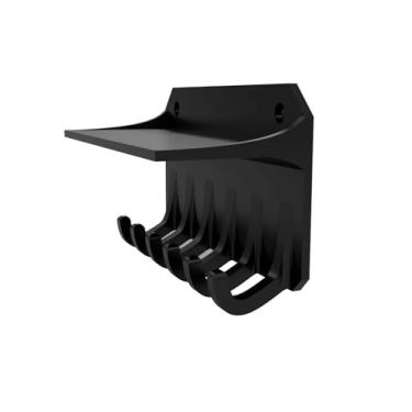 Imagem de Porta Chaves De Parede Com Prateleira (Preto) Porta Chaves Parede Porta Chaves Organizador