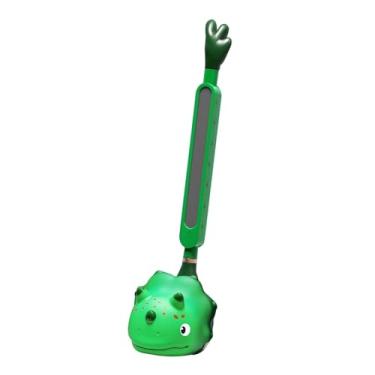 Imagem de MERIGLARE Instrumento Musical Eletrônico Sintetizador de Música Digital Brinquedo Musical Divertido de Desenho Animado Sensível ao Toque para Meninas e, Verde