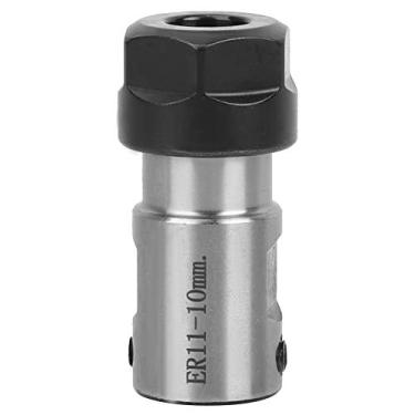Imagem de Suporte de mandril de bloco de pinça ER11 Ferramenta de fixação durável de alta resistência premium para tornos Máquinas de perfuração Fresadoras 35 mm Comprimento do corpo 10 mm