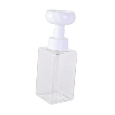 Imagem de Fenteer Dispensador de Sabonete Líquido Espumante com Espuma Densa E Recipiente Transparente Criativo para Shampoo Facial.