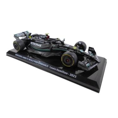 Imagem de - Formula 1 Compatible with Mercedes-AMG F1 W14 E Performance Lewis Hamilton 2023-1/24 Diecast Model car OR086
