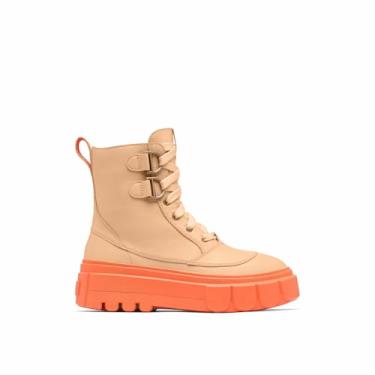 Imagem de SOREL Bota feminina impermeável Caribou X Lace, Cerâmica, laranja otimizado, 39