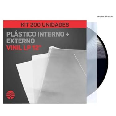 Imagem de Plastico Vinil Lp 200-100 Externos 0.15 + 100 Interno