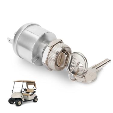 Imagem de Interruptor de ignição 33639-G01 para carros com luzes (chave padrão), cabe no carrinho de golfe EZ-GO TXT