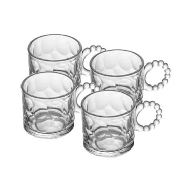 Imagem de Jogo 4 Xícaras de Café Wolff Balls Cristal 100ml Cristal - Luxo e Elegância