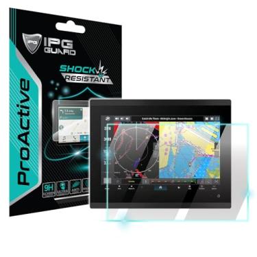 Imagem de IPG Protetor de tela ProActive para Garmin GPSMAP 9010 / 9010xsv / 9210 / 9210xsv GPS/Chartplotter tela de 10 polegadas rigidez 9H película nano cerâmica ultra responsiva alta claridade antiarranhões