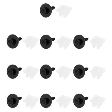 Imagem de ECSiNG 20 peças de fixadores de veículo 13 x 13 mm clipe de porca de expansão 4,5 mm kit de parafusos compatível com Toyota compatível com Suzuki
