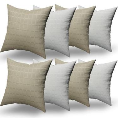 Imagem de Capas de Almofadas Decorativas 8 Unidades Com Ziper - RT MAGAZINE, KCT