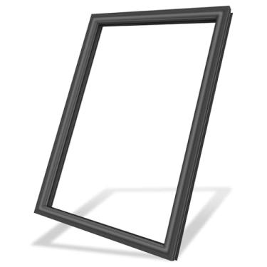 Imagem de Substituição da junta da porta do refrigerador WR24X23008 UPGRADED, preta – 102 cm x 70 cm, vedação de porta de alimentos frescos para geladeiras GE Modelos GTE18ETHCRBB, GIE18ETHDRBB e mais