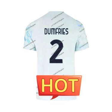 Imagem de Camisa Esportiva De Futebol Milão 3D Impressa, Secagem Rápida E Respir