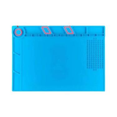 Imagem de Tapete De Soldagem De Silicone Com Isolamento Térmico Para Estação De 