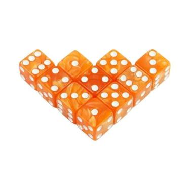 Imagem de Conjunto De Dados De Acrílico De 16mm Com 6 Lados Para Jogos De Tabule