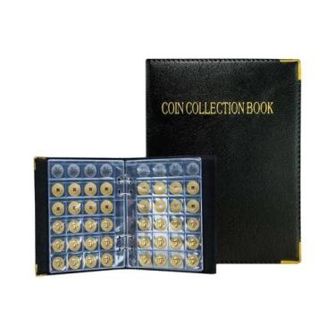 Imagem de Álbum De Moedas De Bolso 120/240/360 Com 10/20 Páginas, Organizador E 
