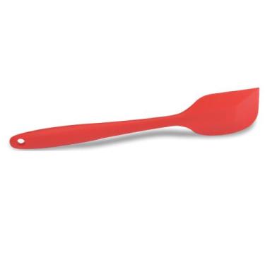 Imagem de Espátulas De Silicone Para Cozinha Reforçada Vermelha 28cm - Redsuprem