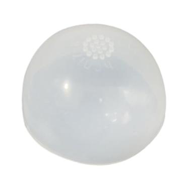 Imagem de Dynwave Touca de silicone para peruca, capa protetora para peruca, presente antiderrapante, transparente e macia, para entusiastas da proteção da cabeça, 18 a 19.5 Cm