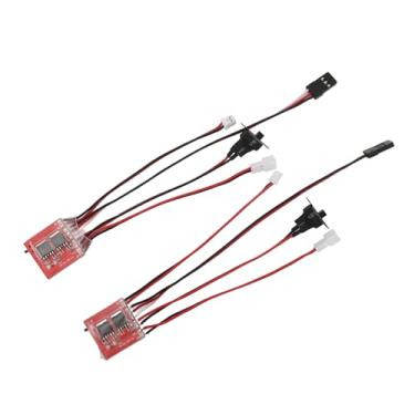 Imagem de HUIOP 30A Micro Escovado ESC, Controlador de Velocidade Bidirecional para Axial SCX24 1/24 Rc Car Com Freio, Acessórios para Wltoys K969 1/24 Rc Car