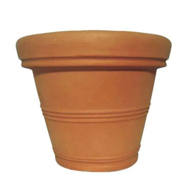 Imagem de Vaso Borda Dupla 11 Japi Terracota