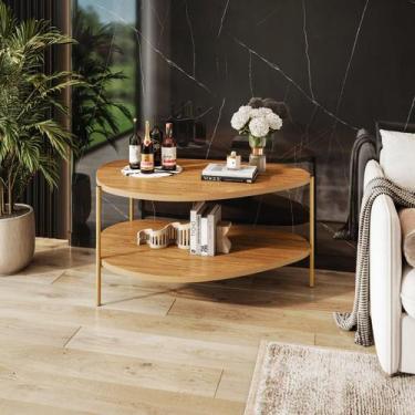 Imagem de Mesa Lateral De Canto Para Recepção, Sala de Estar e Hall - Moveis Dec