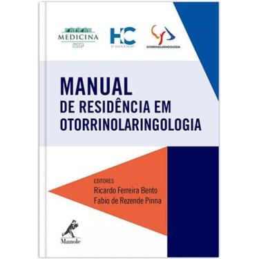 Imagem de Livro - Manual de residência em otorrinolaringologia
