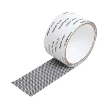 Imagem de Fita De Reparo Autoadesiva Para Tela Mosquiteira Impermeável 5x200cm P