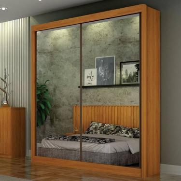 Imagem de Mesa de Centro Bonito MDP Espelho Decorativo Linea Brasil