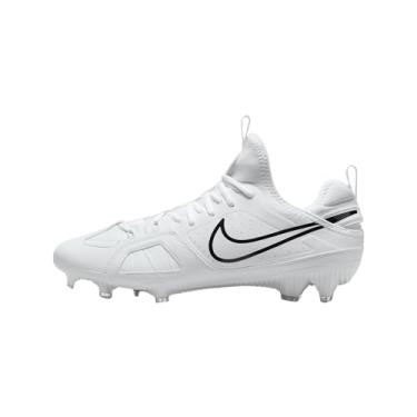 Imagem de Nike Chuteiras de lacrosse Huarache 9 Varsity LAX (FD0090-101, branco/preto) tamanho 11,5