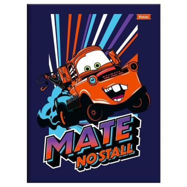 Imagem de Caderno Brochura Capa Dura Universitário Carros 80 Folhas Foroni Estampa 4