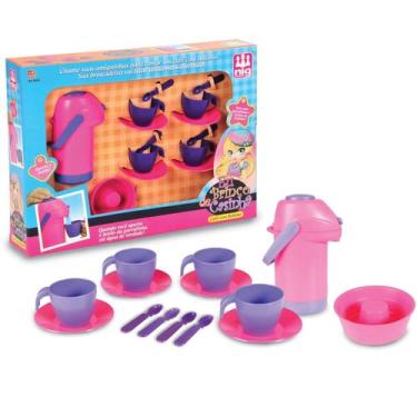 Imagem de Kit Xícara Chazinho Infantil Café Com Bolinho - Nig - Nig Brinquedos