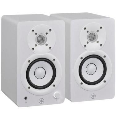 Imagem de Par de Monitores de Estúdio Near Field Yamaha HS3 Bass-Reflex de 2 Vias Amplificador Classe D Branco 110V
