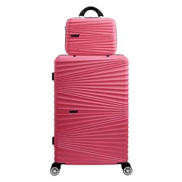 Imagem de Mala de Viagem Com Frasqueira Rígida Rodinha Dupla 360 Embarque Bagage