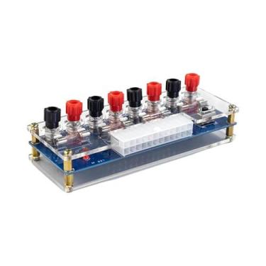 Imagem de Placa Adaptadora De Fonte De Alimentação ATX 24 Pinos Para Gabinete De