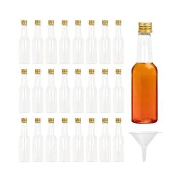 Imagem de Mini Garrafas De Licor 30pcs Garrafas Plásticas Vazias Reutilizáveis P