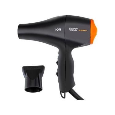 Imagem de Secador de Cabelo Taiff Titanium Colors - 2100W 2 Velocidades, Preto e