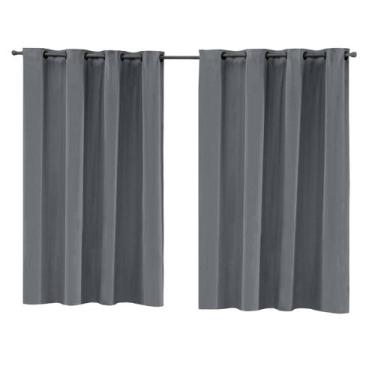 Imagem de Cortina Blackout Grosso 2,20x1,30 Porta Sala Quarto - Angélica Enxovai