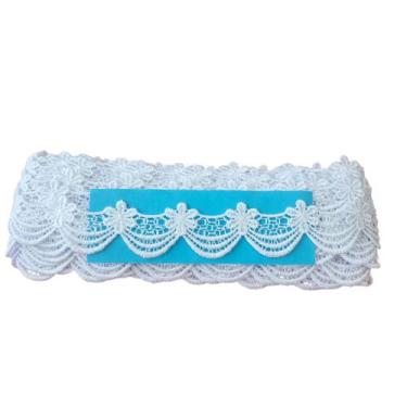 Imagem de Renda Guipir CHL722 Larg 4.5cm Véu CCB e Noiva 13,7Mts - DEMAVI