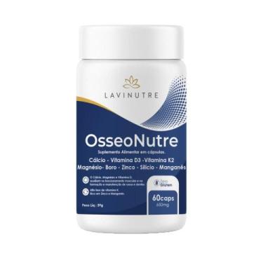 Imagem de Osseonutre D3 2000ui K2 Cálcio Magnésio Boro Silício Zinco Manganês - 